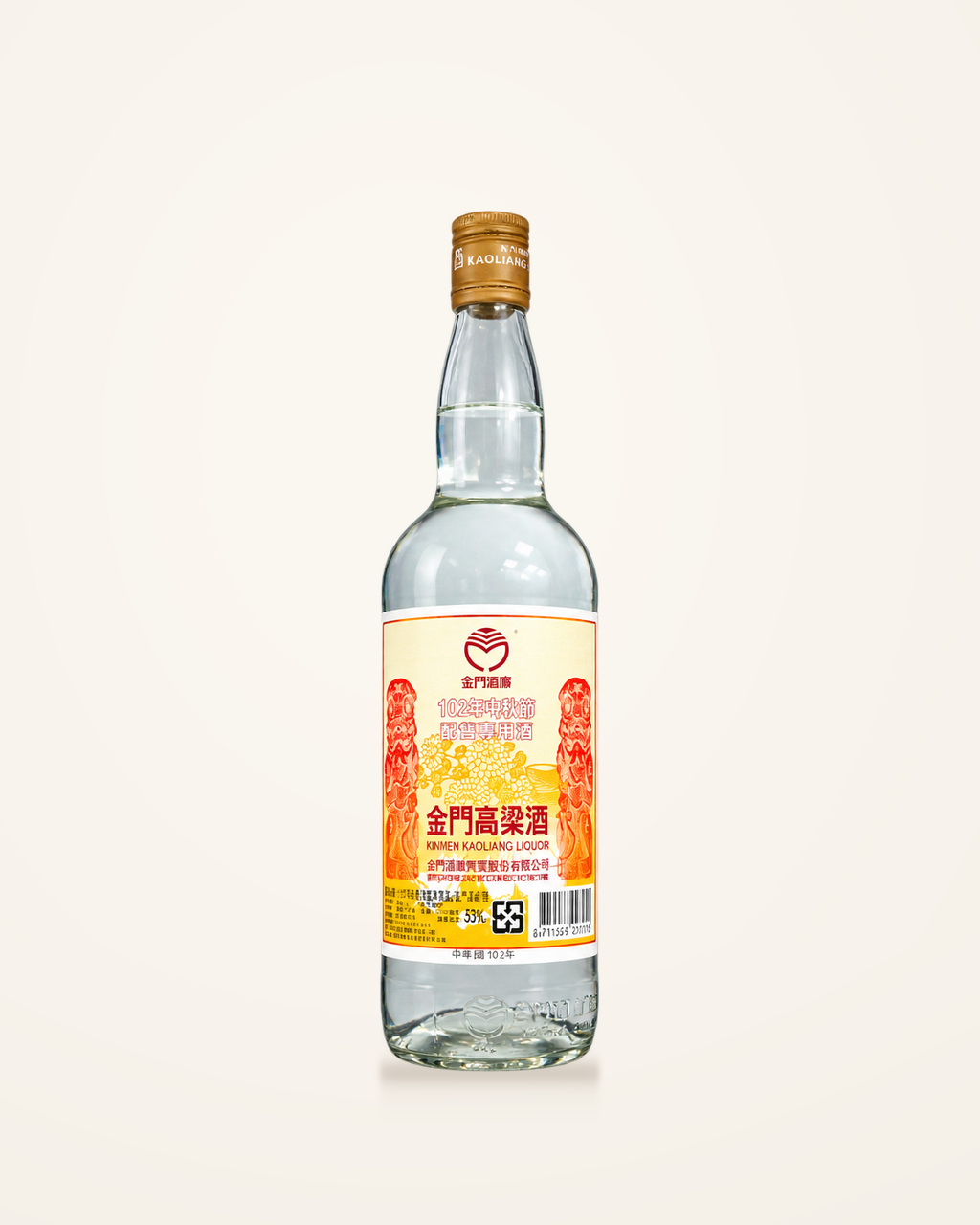 金門高粱民國102年中秋配售酒53% 1000ml 商品圖片