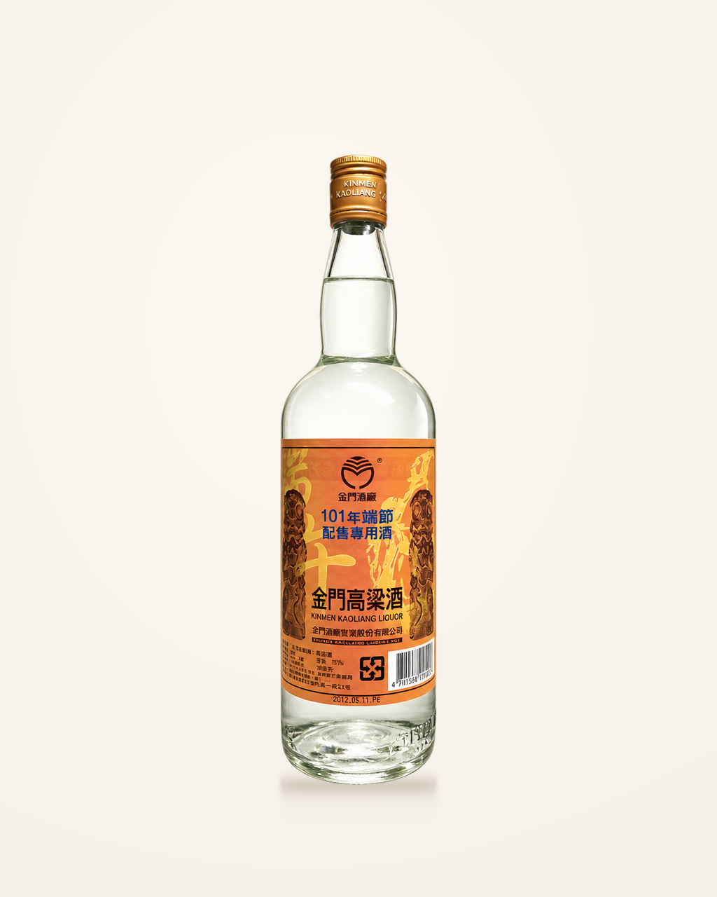 金門高粱民國101年端午配售酒53% 1000ml 商品圖片