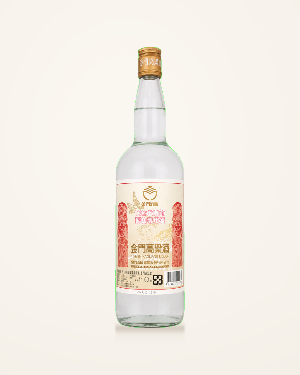 金門高粱民國102年端午配售酒53% 1000ml 商品圖片