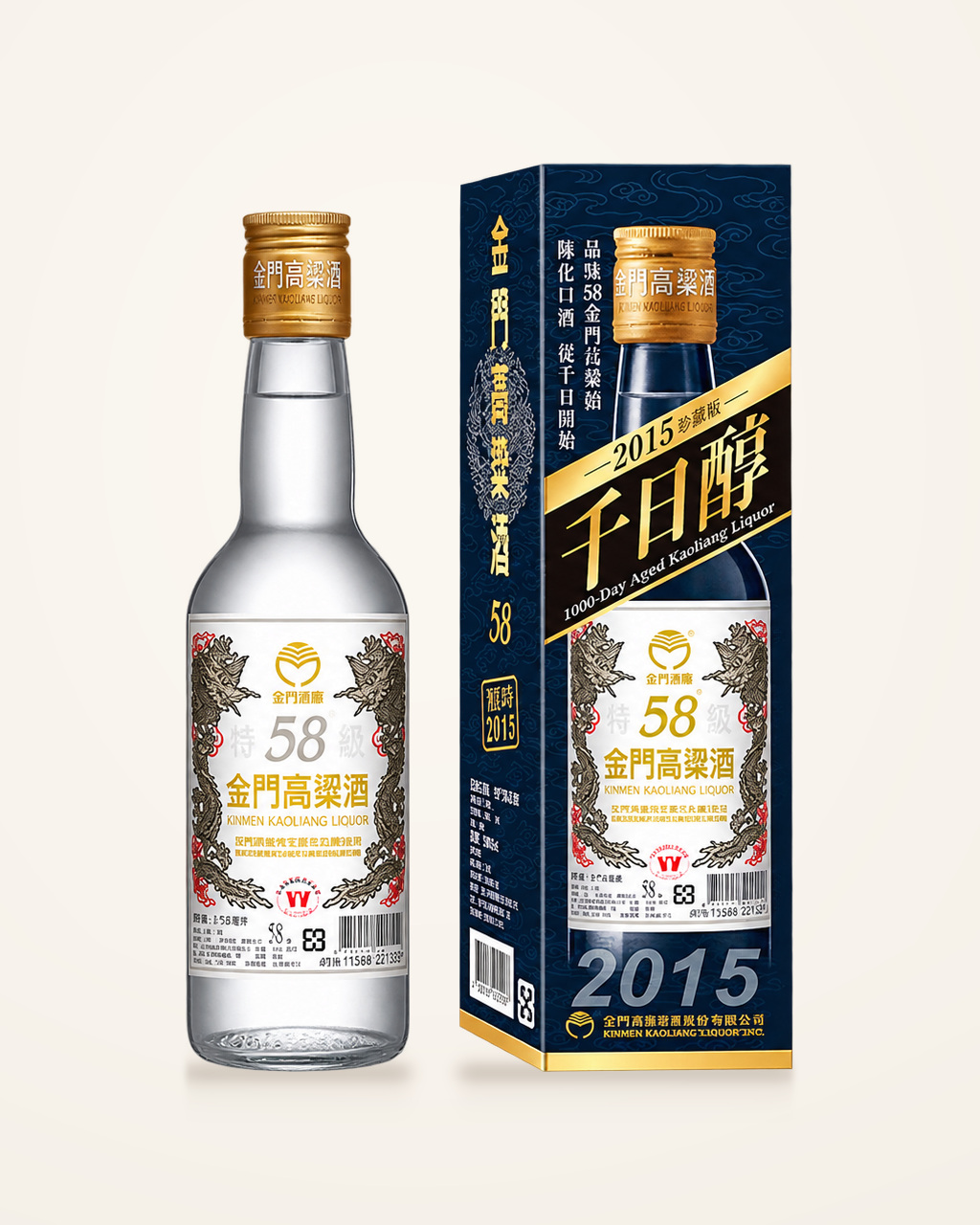 金門高粱酒千日醇2015 58% 750ml 商品圖片